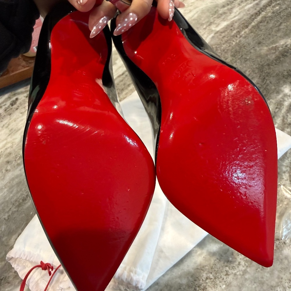 Christian Louboutin Hot Chick Heels - Size 6.5